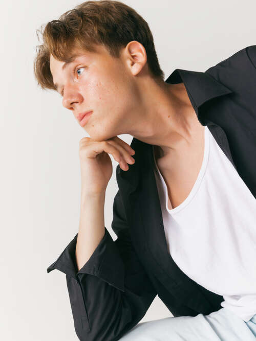Classic Black Shirt  large