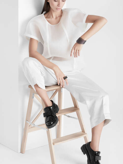 See-Through White Shirt  large