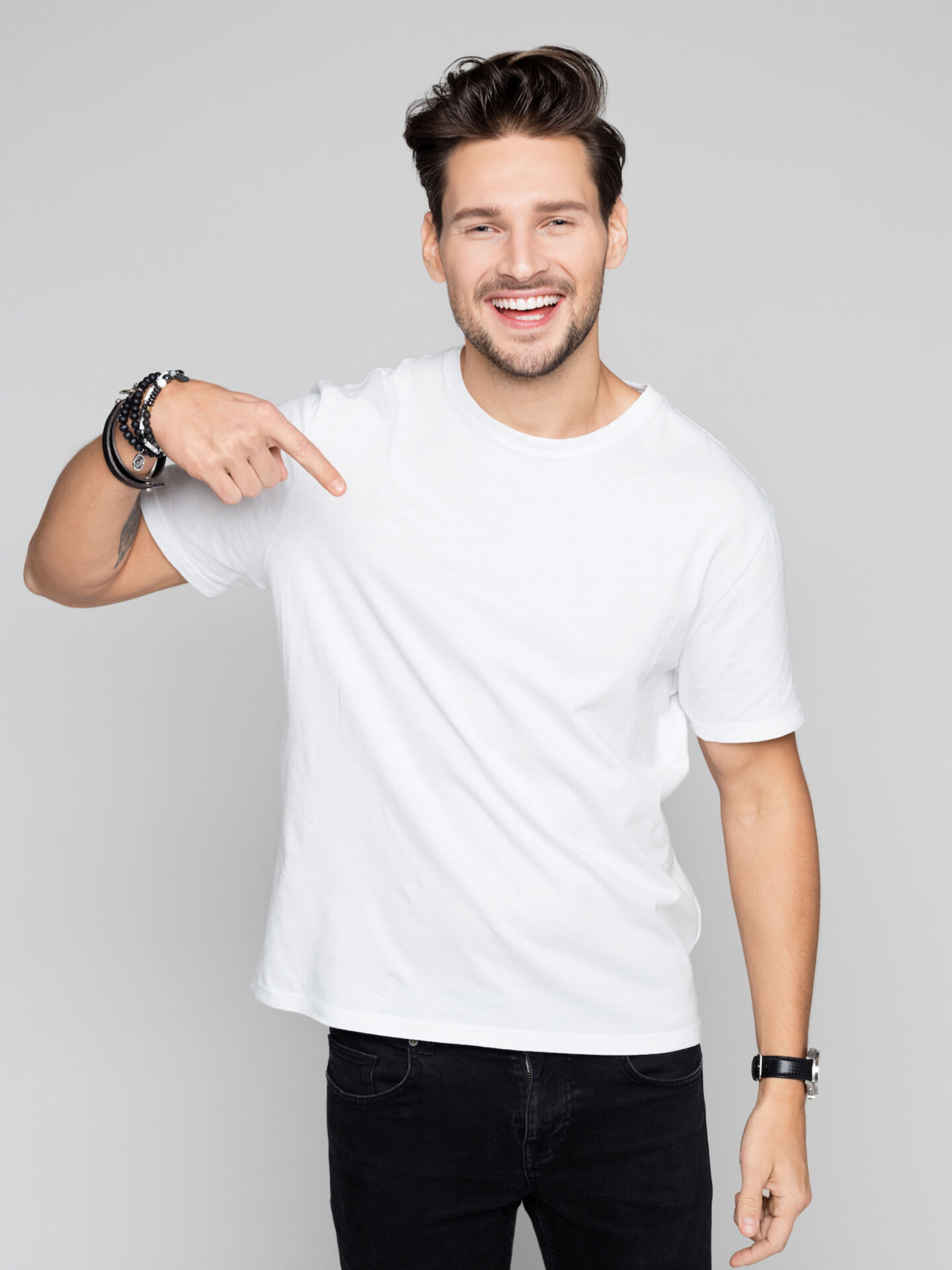 Plain White Shirt  large