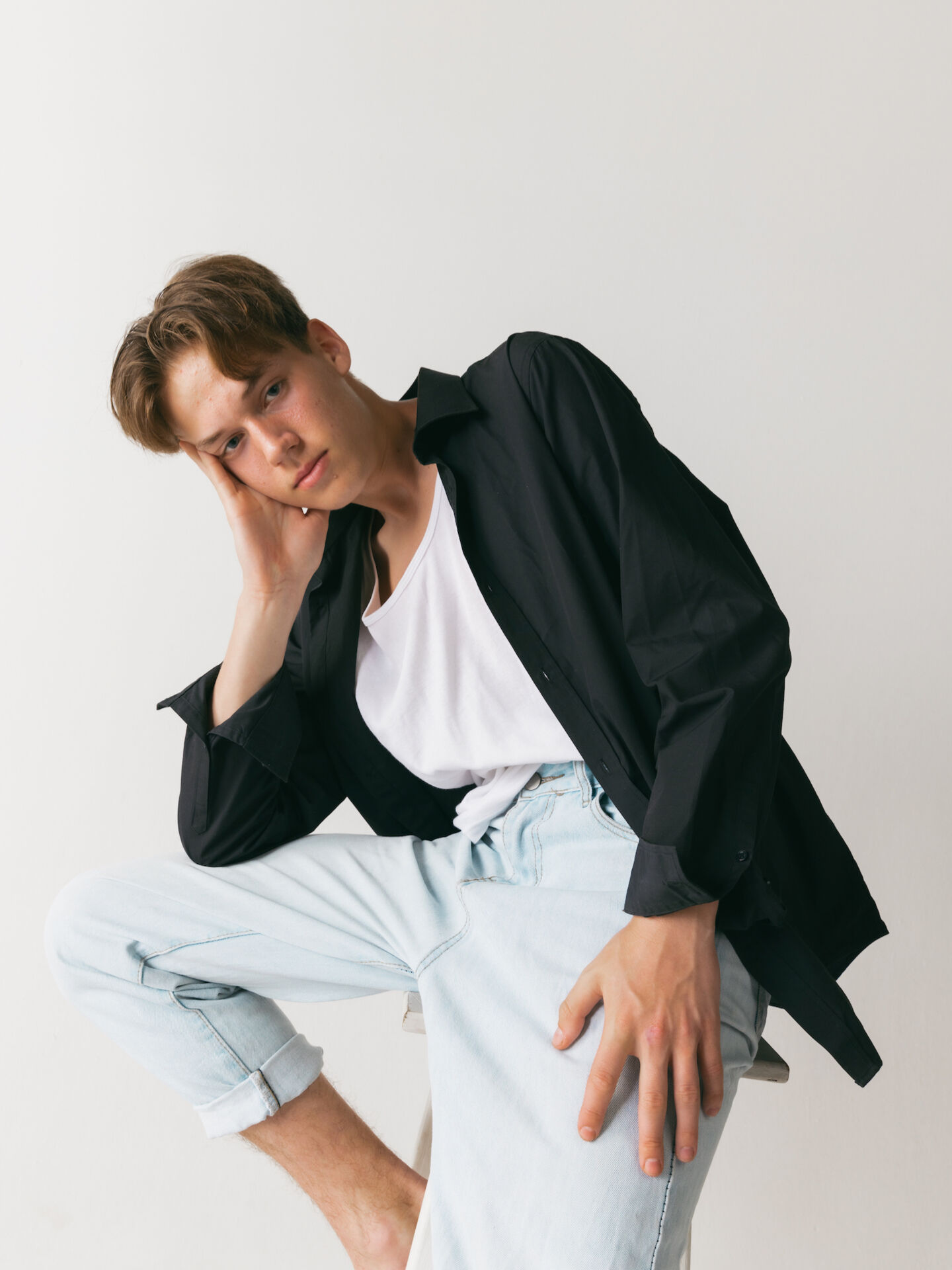 Classic Black Shirt  large